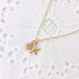14K Gold Filled Sea Shell Necklace
