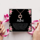 Aunt and Niece Gift Box + Necklace (5 Options to choose from)