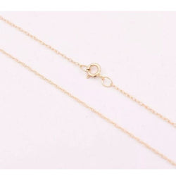 10K Solid Yellow Gold Small Link Chain 16" / 18”