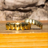 hip hop jewelry gold grillz gold teeth grillz hip hop grillz gold plated grillz set 