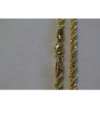 14K Yellow Gold Filled Stamped Rope Chain