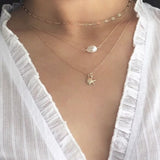 14K Gold Filled Sea Shell Necklace