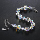 3 Piece Aurora Northern Lights Jewelry Set: Includes Bracelet, Necklace, Earring and Gift Box