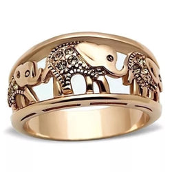 Rose Gold Elephant Ring All Sizes Available!